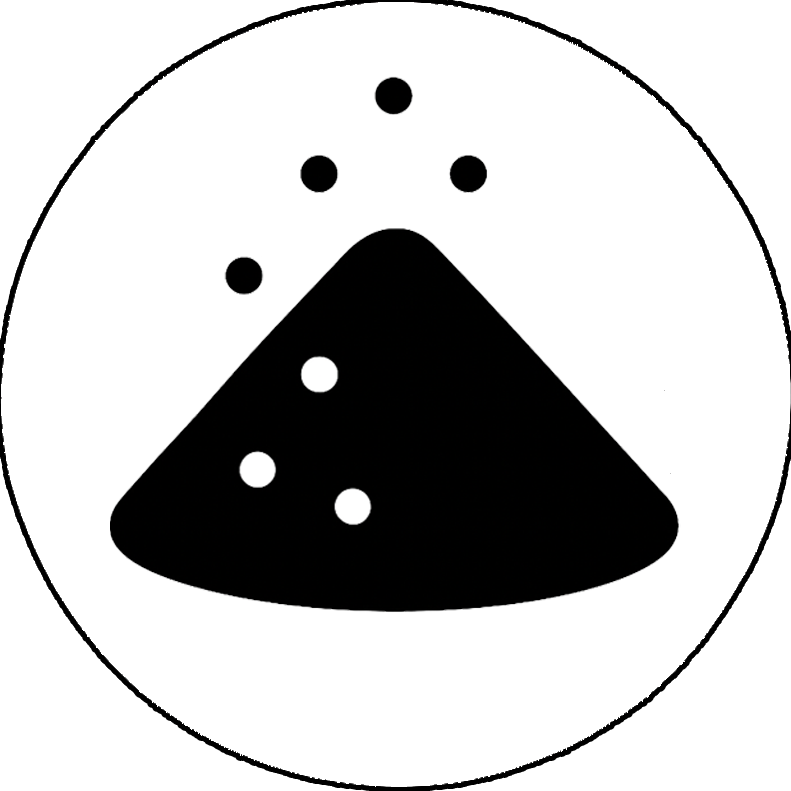 montaña sal - icono tesoros blancos